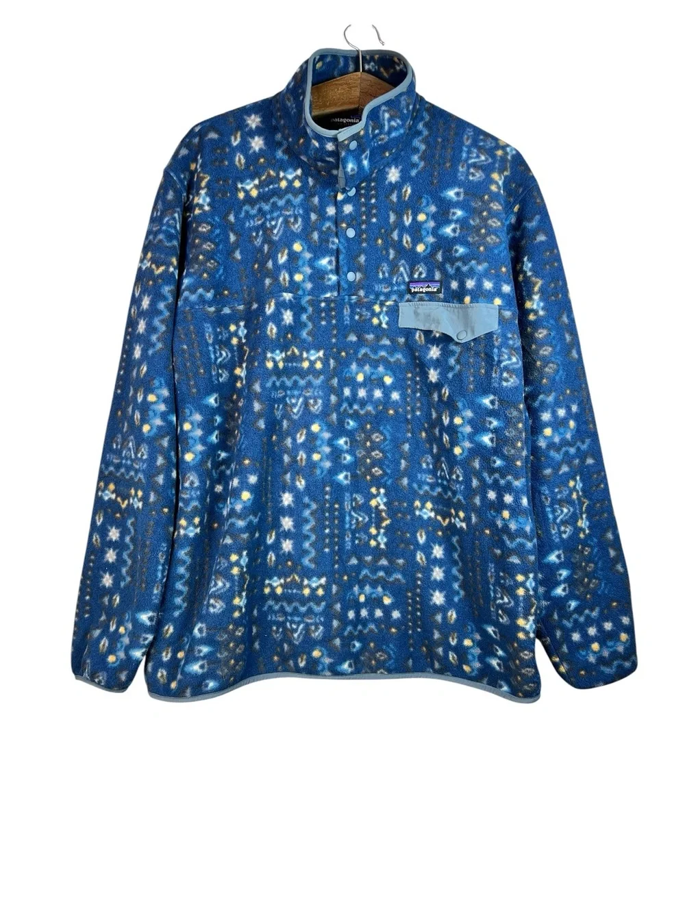 Patagonia Synchilla Snap-T Fleece Pullover Mens XXL Wandering Woods Aztec Jacket